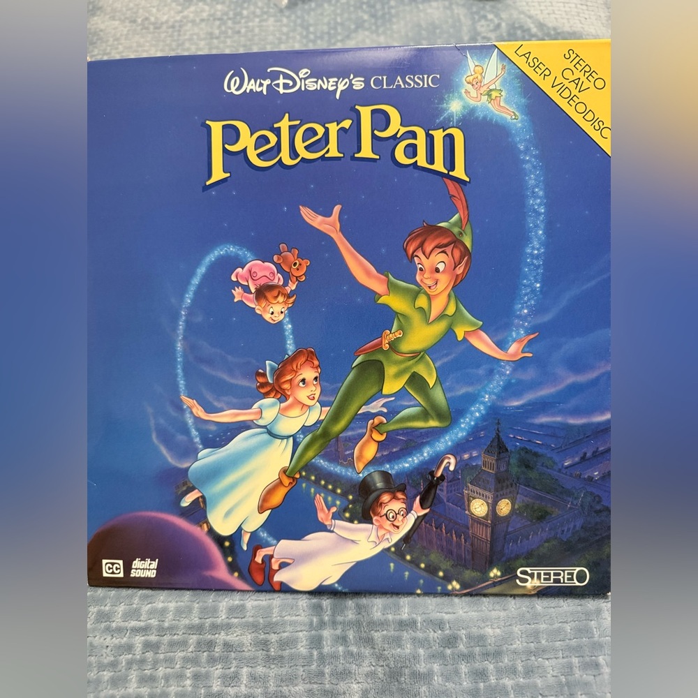 Walt Disney's Classic Peter Pan Laser Video disc
